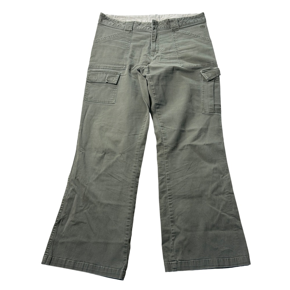 The North Face A5 Series Cargo Pants Olive Green Utility Hiking Womens 12
